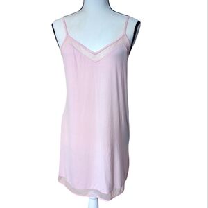 Chemise Viscose Sleeveless Intimate Nightie MEDIUM Pink